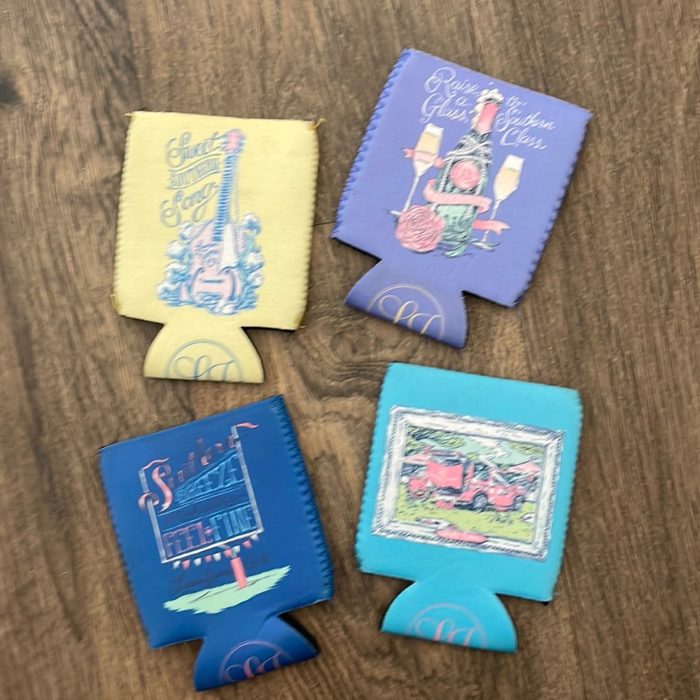 Lauren James- Set of 4 Koozies